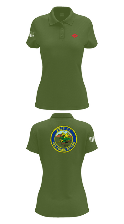 NMCB  27 Women's Short Sleeve Performance Polo  - 51