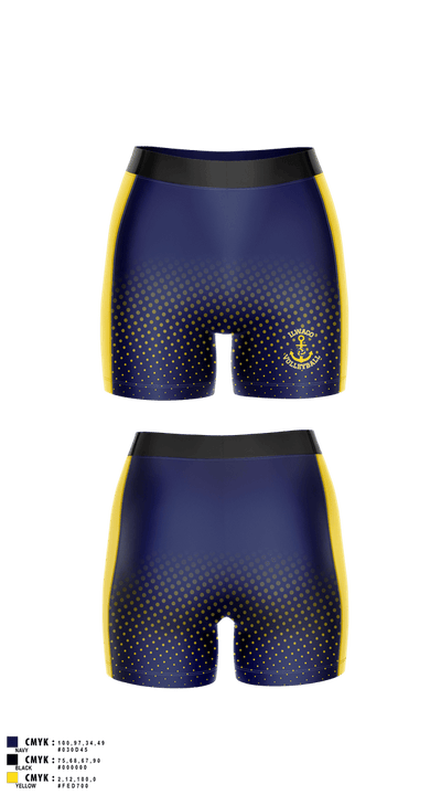 Ilwaco Lady Fishermen Volleyball 70277237 Women's Compression Shorts - 1