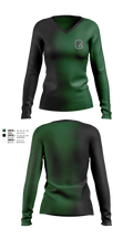 Coopersville Dance Team 93939428 Women's Long Sleeve V-neck Shirt - 2 (1)