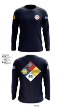 Central Pierce Fire Long Sleeve Performance Shirt - 16