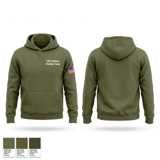 Hoodie, 12th Littoral Combat Team, Marines, Teamtime, Team time, sublimation, custom sports apparel, team uniforms, spirit wear, spiritwear, sports uniforms, custom shirts, team store, custom team store, fundraiser sports, apparel fundraiser