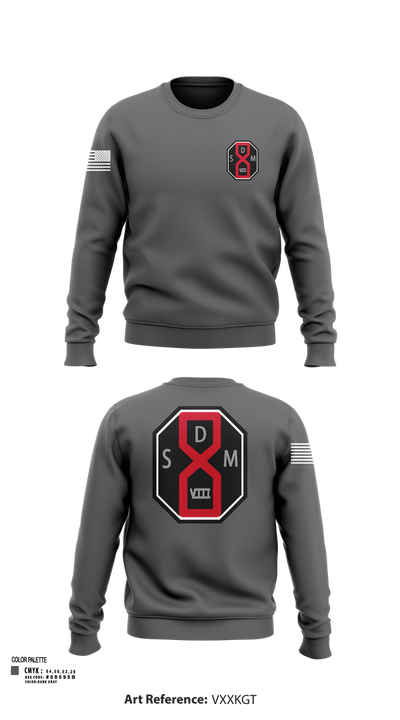 San Dimas Sheriffs Station 85539271 Crew Neck Sweatshirt - 105