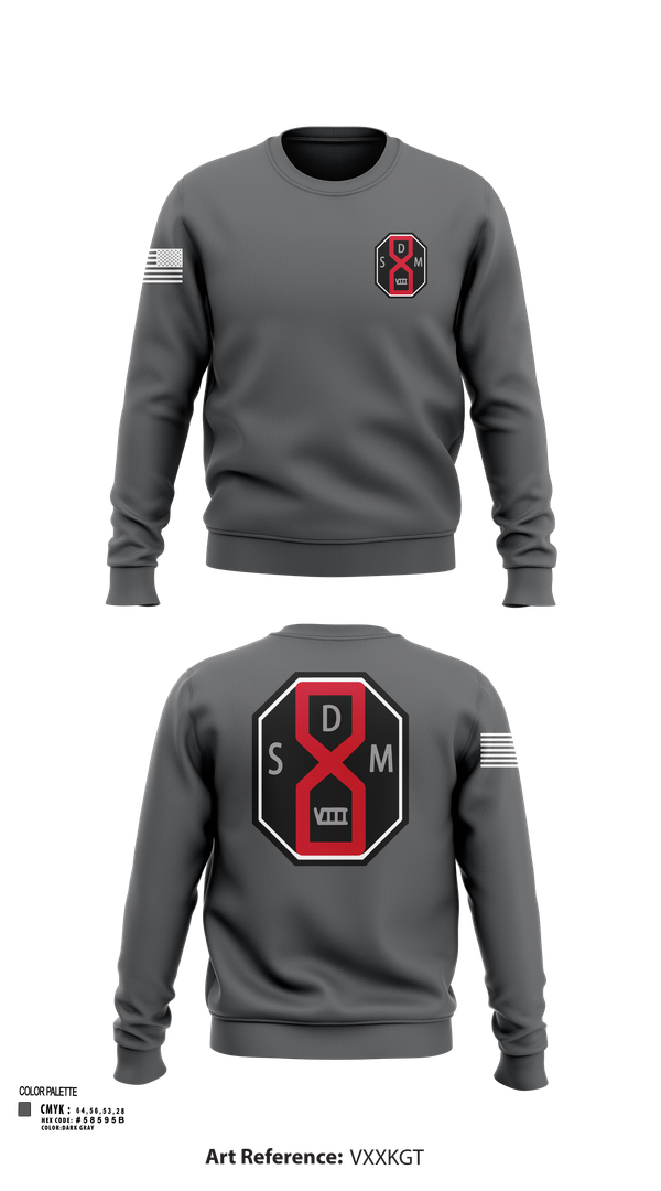 Crew Neck Sweatshirt, San Dimas Sheriffs Station, , Teamtime, Team time, sublimation, custom sports apparel, team uniforms, spirit wear, spiritwear, sports uniforms, custom shirts, team store, custom team store, fundraiser sports, apparel fundraiser