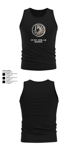 Tank Top, 1st Det. Royal Lao Airborne, Army, Teamtime, Team time, sublimation, custom sports apparel, team uniforms, spirit wear, spiritwear, sports uniforms, custom shirts, team store, custom team store, fundraiser sports, apparel fundraiser