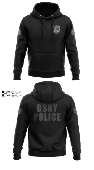 Hoodie, DSNY Police, Police, Teamtime, Team time, sublimation, custom sports apparel, team uniforms, spirit wear, spiritwear, sports uniforms, custom shirts, team store, custom team store, fundraiser sports, apparel fundraiser