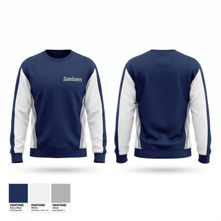 Crew Neck Sweatshirt, Sanborn, Cheer, Teamtime, Team time, sublimation, custom sports apparel, team uniforms, spirit wear, spiritwear, sports uniforms, custom shirts, team store, custom team store, fundraiser sports, apparel fundraiser