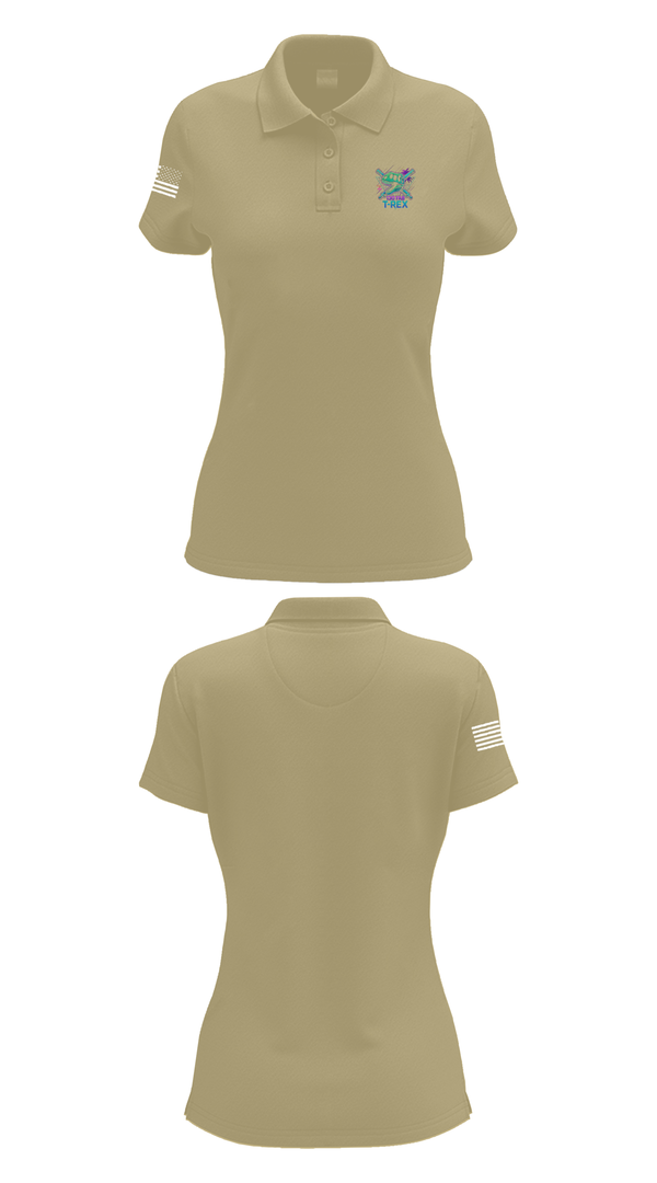 Womens Short Sleeve Performance Polo, 130 FAB, Army, Teamtime, Team time, sublimation, custom sports apparel, team uniforms, spirit wear, spiritwear, sports uniforms, custom shirts, team store, custom team store, fundraiser sports, apparel fundraiser