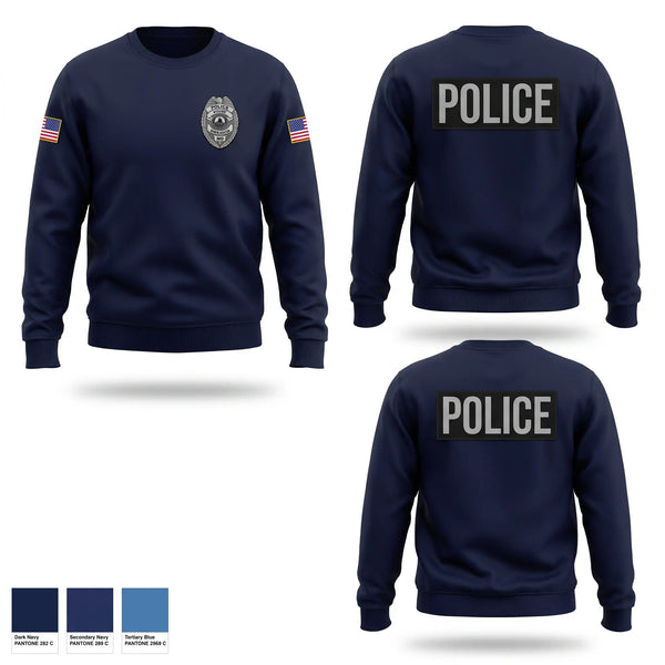 Crew Neck Sweatshirt, Lincoln Police Department, Police, Teamtime, Team time, sublimation, custom sports apparel, team uniforms, spirit wear, spiritwear, sports uniforms, custom shirts, team store, custom team store, fundraiser sports, apparel fundraiser