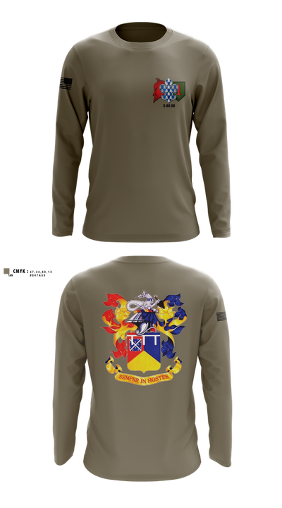 3-66 AR 33931527 Long Sleeve Performance Shirt 1