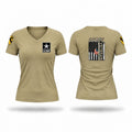 615th 1CAV ASB Women's Short Sleeve V-neck Shirt - 1