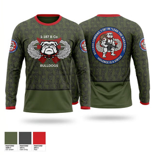 Long Sleeve Performance Shirt, Bulldogs, Rugby, Teamtime, Team time, sublimation, custom sports apparel, team uniforms, spirit wear, spiritwear, sports uniforms, custom shirts, team store, custom team store, fundraiser sports, apparel fundraiser