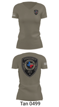 Motorcycle unit 20809616 Women's Short Sleeve V-neck Shirt - 6