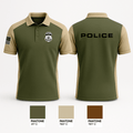 POLICE 54287111 Short Sleeve Performance Polo - 1