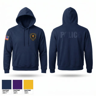 Hoodie, Fowler Police Department, Police, Teamtime, Team time, sublimation, custom sports apparel, team uniforms, spirit wear, spiritwear, sports uniforms, custom shirts, team store, custom team store, fundraiser sports, apparel fundraiser