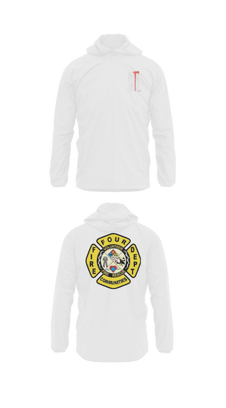 Windbreaker, Four Communities Fire Department, Fire Department, Teamtime, Team time, sublimation, custom sports apparel, team uniforms, spirit wear, spiritwear, sports uniforms, custom shirts, team store, custom team store, fundraiser sports, apparel fundraiser