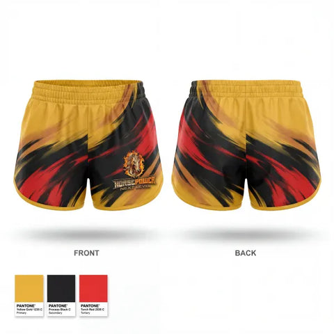 Womens Shorts, NRH HORSEPOWER, Track & Field, Teamtime, Team time, sublimation, custom sports apparel, team uniforms, spirit wear, spiritwear, sports uniforms, custom shirts, team store, custom team store, fundraiser sports, apparel fundraiser