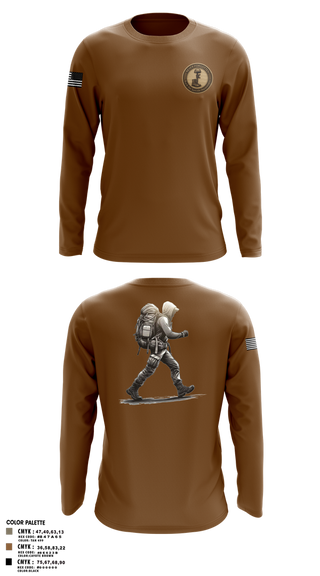 Long Sleeve Performance Shirt, 7th Group, Army, Teamtime, Team time, sublimation, custom sports apparel, team uniforms, spirit wear, spiritwear, sports uniforms, custom shirts, team store, custom team store, fundraiser sports, apparel fundraiser