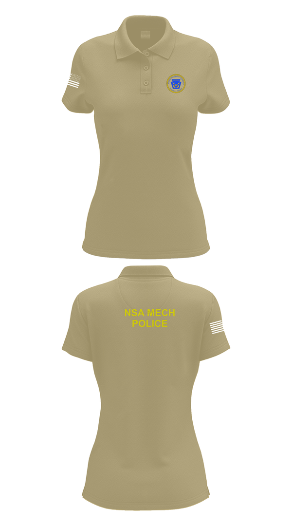 Womens Short Sleeve Performance Polo, NSA Mechanicsburg, , Teamtime, Team time, sublimation, custom sports apparel, team uniforms, spirit wear, spiritwear, sports uniforms, custom shirts, team store, custom team store, fundraiser sports, apparel fundraiser