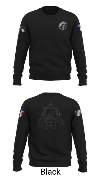 Crew Neck Sweatshirt, 2112th Transportation Company, , Teamtime, Team time, sublimation, custom sports apparel, team uniforms, spirit wear, spiritwear, sports uniforms, custom shirts, team store, custom team store, fundraiser sports, apparel fundraiser