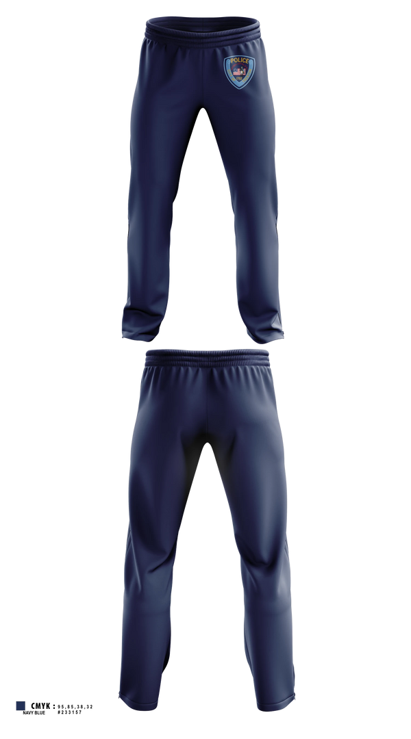 Sweatpants, Trenton Police Department, Police, Teamtime, Team time, sublimation, custom sports apparel, team uniforms, spirit wear, spiritwear, sports uniforms, custom shirts, team store, custom team store, fundraiser sports, apparel fundraiser
