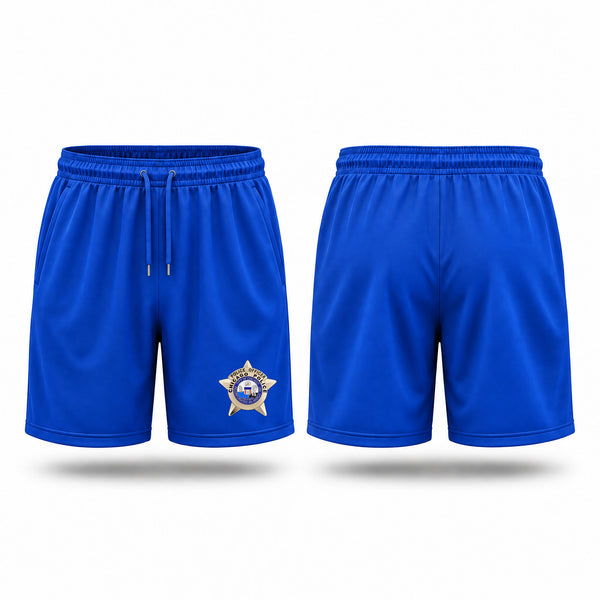 Athletic Shorts With Pockets, Bureau of Detectives, Police, Teamtime, Team time, sublimation, custom sports apparel, team uniforms, spirit wear, spiritwear, sports uniforms, custom shirts, team store, custom team store, fundraiser sports, apparel fundraiser