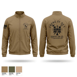 Windbreaker, 192nd Firefighter Detachment, National Guard, Teamtime, Team time, sublimation, custom sports apparel, team uniforms, spirit wear, spiritwear, sports uniforms, custom shirts, team store, custom team store, fundraiser sports, apparel fundraiser