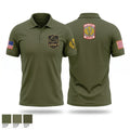 US Army JROTC Robotics 93985357 Short Sleeve Performance Polo - 1