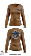 94th Military Police Company 72735886 Women's Long Sleeve V-neck Shirt - 1