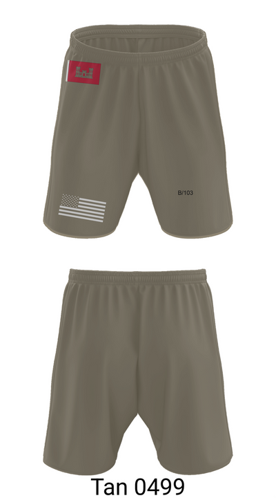 B 103 EN BN 37041687 Athletic Shorts With Pockets - 66