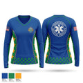 Southern Berkshire Ambulance Women's Long Sleeve V-neck Shirt - 1