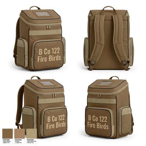 Gear Bag, B Co 122 Fire Birds, Army, Teamtime, Team time, sublimation, custom sports apparel, team uniforms, spirit wear, spiritwear, sports uniforms, custom shirts, team store, custom team store, fundraiser sports, apparel fundraiser