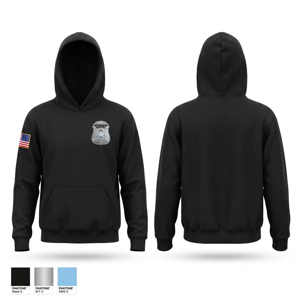 Hoodie, Westland Police Department, Police, Teamtime, Team time, sublimation, custom sports apparel, team uniforms, spirit wear, spiritwear, sports uniforms, custom shirts, team store, custom team store, fundraiser sports, apparel fundraiser
