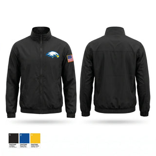 Windbreaker, Ruskin Highschool MCJROTC, Marines, Teamtime, Team time, sublimation, custom sports apparel, team uniforms, spirit wear, spiritwear, sports uniforms, custom shirts, team store, custom team store, fundraiser sports, apparel fundraiser