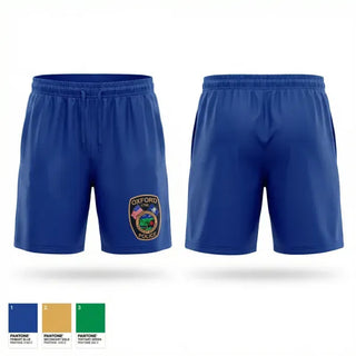 Athletic Shorts With Pockets, Oxford Police Department, Police, Teamtime, Team time, sublimation, custom sports apparel, team uniforms, spirit wear, spiritwear, sports uniforms, custom shirts, team store, custom team store, fundraiser sports, apparel fundraiser