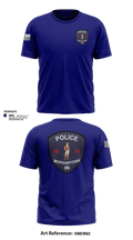 Morgantown Police Department 83325246 Short Sleeve Performance Shirt - 101