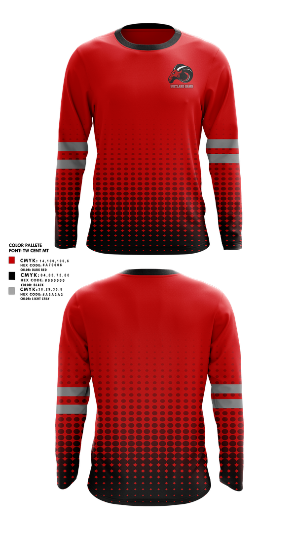 Long Sleeve Performance Shirt, Suitland Rams, , Teamtime, Team time, sublimation, custom sports apparel, team uniforms, spirit wear, spiritwear, sports uniforms, custom shirts, team store, custom team store, fundraiser sports, apparel fundraiser
