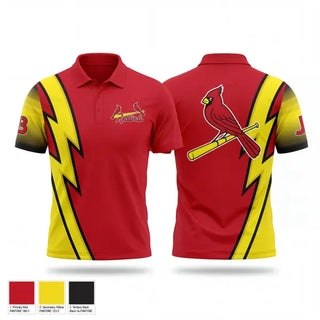 Short Sleeve Performance Polo, Michigan Redbirds, Baseball, Teamtime, Team time, sublimation, custom sports apparel, team uniforms, spirit wear, spiritwear, sports uniforms, custom shirts, team store, custom team store, fundraiser sports, apparel fundraiser