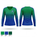 Northeast Knights 56670939 Women's Long Sleeve V-neck Shirt - 1