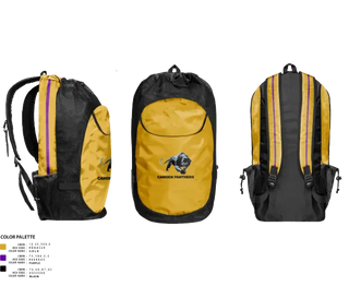 Gear Bag, Camden Panthers, Wrestling, Teamtime, Team time, sublimation, custom sports apparel, team uniforms, spirit wear, spiritwear, sports uniforms, custom shirts, team store, custom team store, fundraiser sports, apparel fundraiser