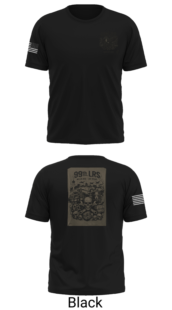 Old School Cotton Feel Shirt, 99th LRS, Air Force, Teamtime, Team time, sublimation, custom sports apparel, team uniforms, spirit wear, spiritwear, sports uniforms, custom shirts, team store, custom team store, fundraiser sports, apparel fundraiser