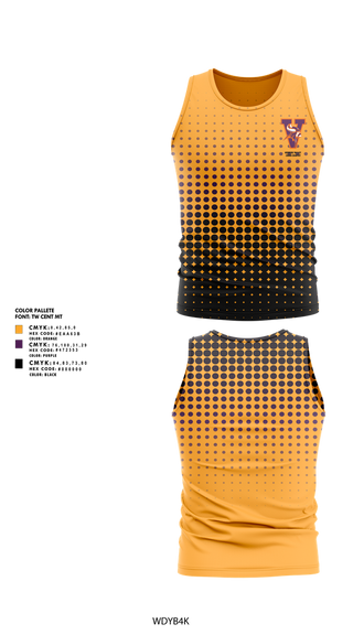 Tank Top, Missouri Valley College Track & Field, Track & Field, Teamtime, Team time, sublimation, custom sports apparel, team uniforms, spirit wear, spiritwear, sports uniforms, custom shirts, team store, custom team store, fundraiser sports, apparel fundraiser