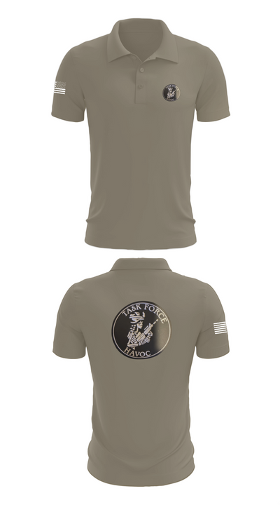 Task Force Havoc 43589270 Short Sleeve Performance Polo - 64