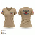 MFRC 58292766 Women's Short Sleeve V-neck Shirt - 1