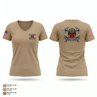 Womens Short Sleeve Vneck Shirt, MFRC, Army, Teamtime, Team time, sublimation, custom sports apparel, team uniforms, spirit wear, spiritwear, sports uniforms, custom shirts, team store, custom team store, fundraiser sports, apparel fundraiser