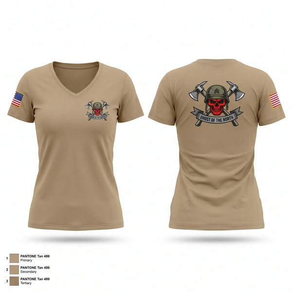 Womens Short Sleeve Vneck Shirt, MFRC, Army, Teamtime, Team time, sublimation, custom sports apparel, team uniforms, spirit wear, spiritwear, sports uniforms, custom shirts, team store, custom team store, fundraiser sports, apparel fundraiser
