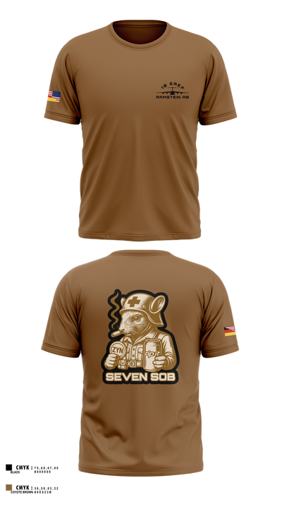 10 EAEF Bronze Crew 32641505 Short Sleeve Performance Shirt - 1