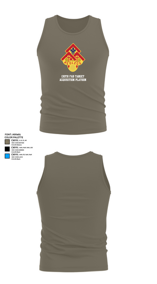 Tank Top, 130th FAB Target Acquisition Platoon, , Teamtime, Team time, sublimation, custom sports apparel, team uniforms, spirit wear, spiritwear, sports uniforms, custom shirts, team store, custom team store, fundraiser sports, apparel fundraiser