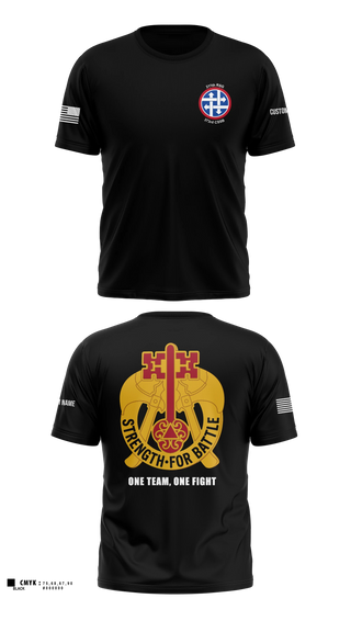 Old School Cotton Feel Shirt, 373rd CSSB, Army, Teamtime, Team time, sublimation, custom sports apparel, team uniforms, spirit wear, spiritwear, sports uniforms, custom shirts, team store, custom team store, fundraiser sports, apparel fundraiser