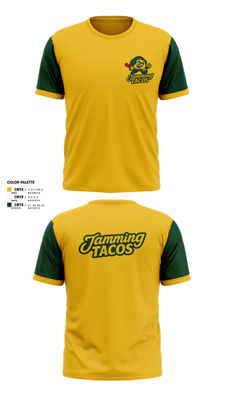 Short Sleeve Performance Shirt, Jamming Tacos, Baseball, Teamtime, Team time, sublimation, custom sports apparel, team uniforms, spirit wear, spiritwear, sports uniforms, custom shirts, team store, custom team store, fundraiser sports, apparel fundraiser