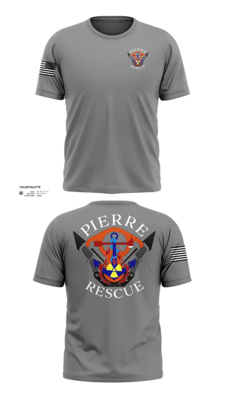 Old School Cotton Feel Shirt, Pierre Rescue, , Teamtime, Team time, sublimation, custom sports apparel, team uniforms, spirit wear, spiritwear, sports uniforms, custom shirts, team store, custom team store, fundraiser sports, apparel fundraiser